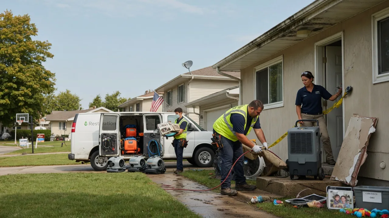 Water Damage Restoration in Edgeley, ND near me